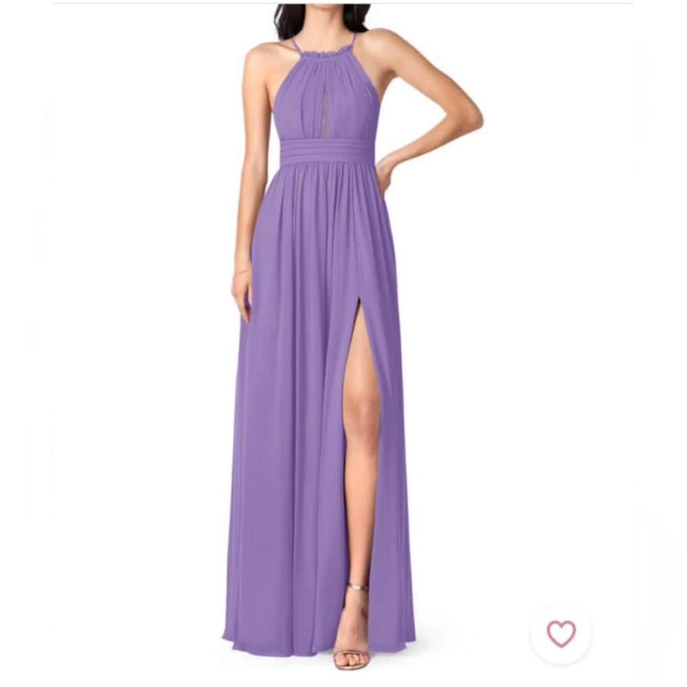 Lavender bridesmaid dress by Azazie